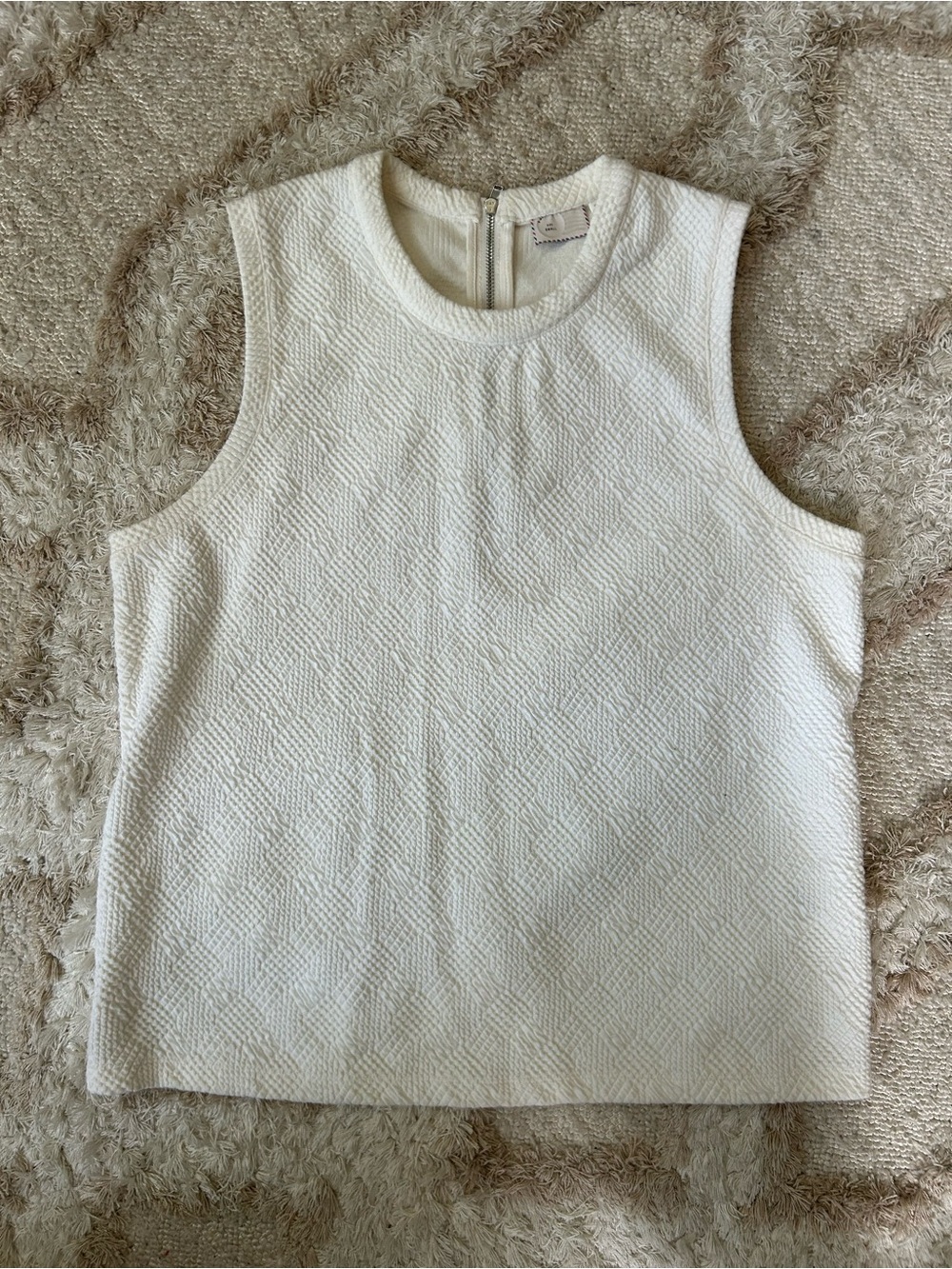 Anthropologie Postmark textured sleeveless tank top